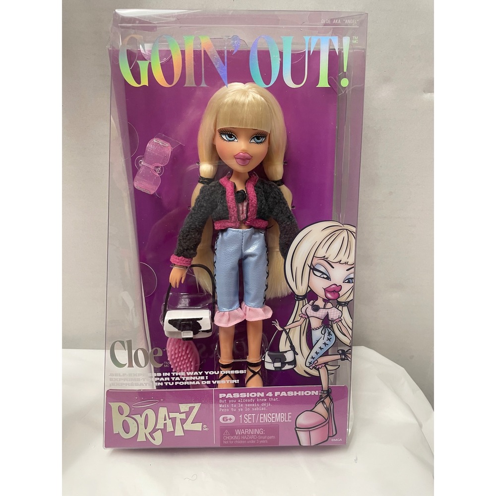 Bratz Goin Out Cloe Angel Doll Passion 4 Fashion MGA New in Box